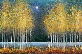 Melissa Graves-Brown Blue Moon painting